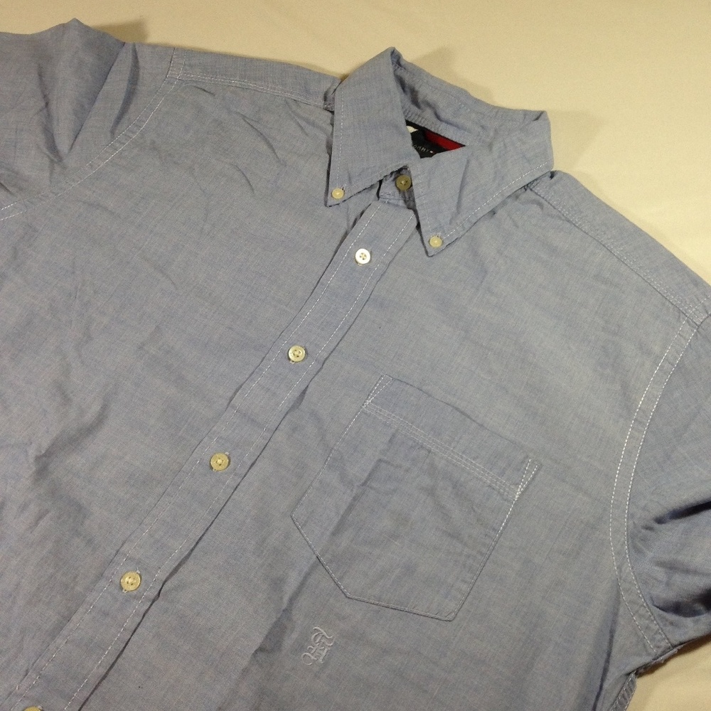 Tommy Hilfiger Mens Button Down Long Sleeve Shirt